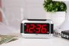 large led digital clock with battery operated red
